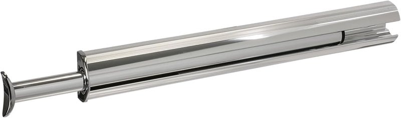 Kitchen Inventions TAG Hardware Premium 14 1/8 Inch Long Expendible Pullout Closet Wardrobe Valet Rod (Polished Chrome) - Image 1
